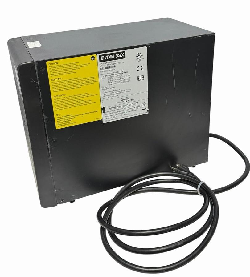 Used EATON 9SX 9SX2000 TOWER ONLINE DOUBLE-CONVERSION UPS 9103-70061 REV. 00