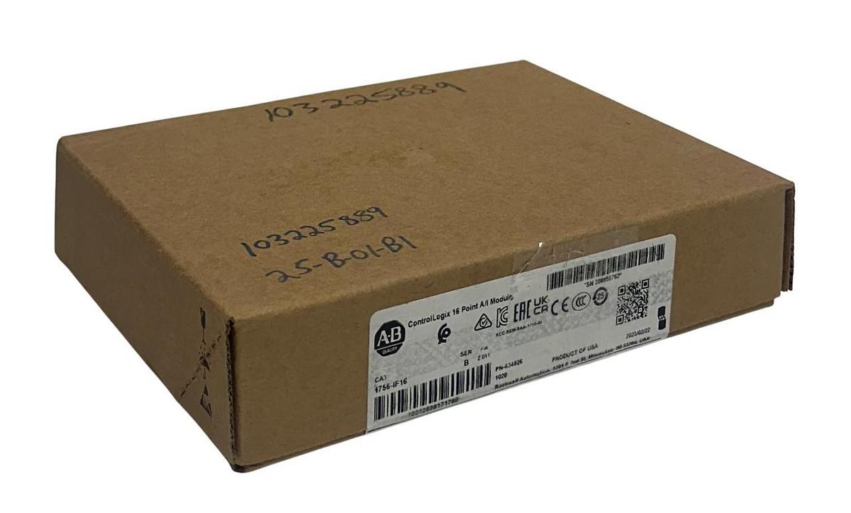 Used ALLEN BRADLEY 1756-IF16 /B ControlLogix 16-PT ANALOG INPUT MODULE 1756IF16 NSFS
