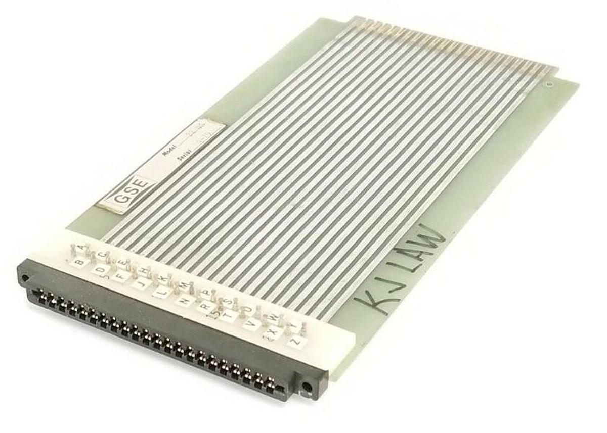 Used GSE MODEL 22 DS EXTENDER BOARD 22DS
