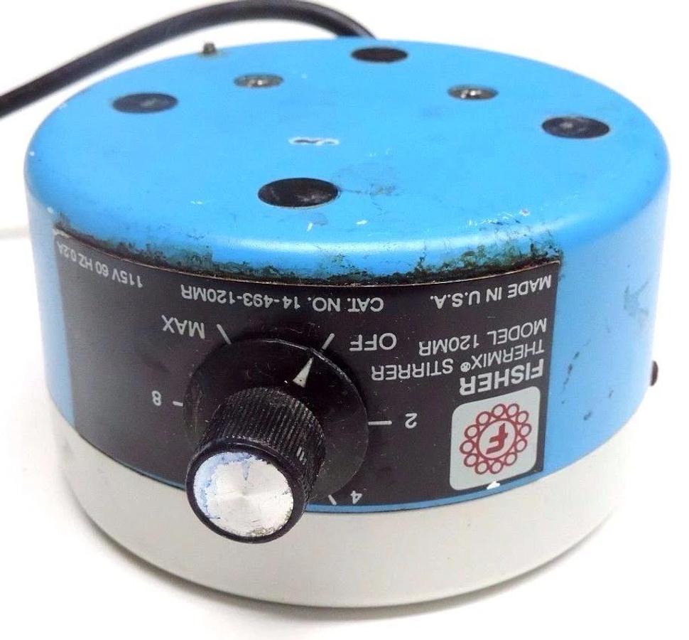 Used FISHER MODEL 120MR THERMIX STIRRER 14-493-120MR 115V 60HZ 0.2A