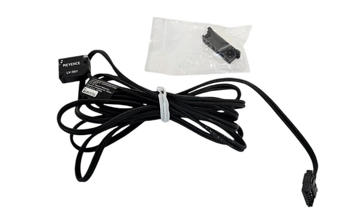 NEW KEYENCE LV-S61 PHOTOELETRIC SENSOR LVS61 NSNP