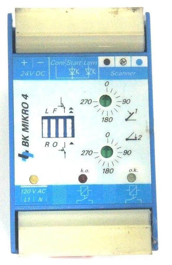 Used LEUKHARDT 8.0402.04 BK MIKRO 4 TIME DELAY RELAY 9527027.026