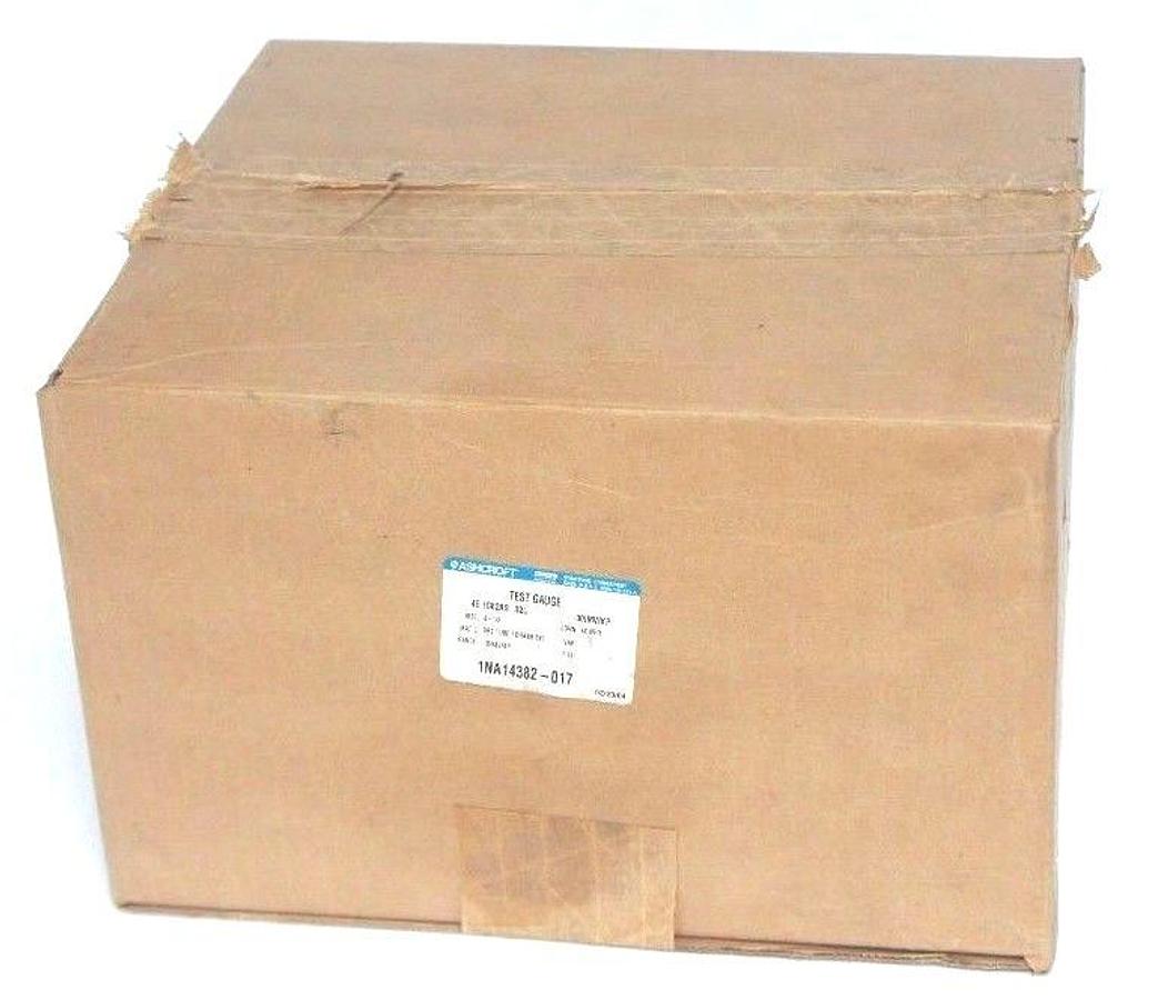 NIB ASHCROFT 45 1082AS 02L 4-1/2" TEST GAUGE 451082AS02L 1NA14382-017