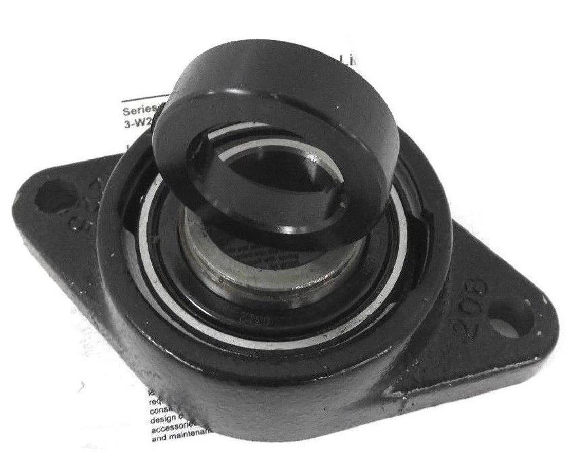 Used NIB REXNORD FX3Y224N BEARING FLANGE MOUNT 2BOLT 1-1/2IN BORE