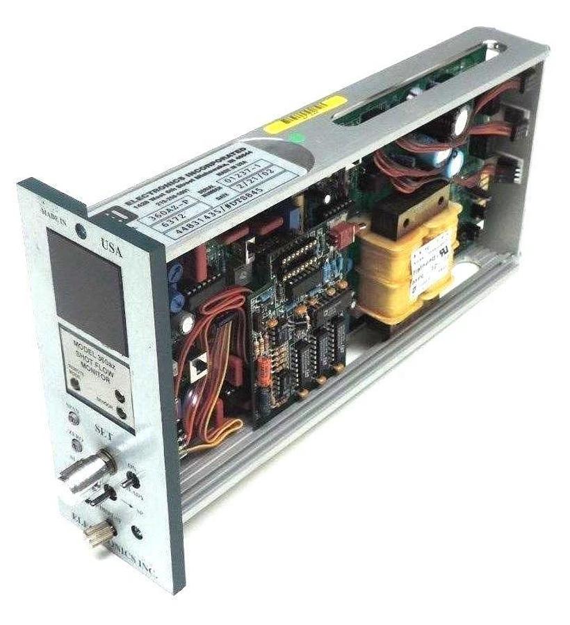 Used ELECTRONICS INC 360AZ-P SHOT FLOW CONTROL MONITOR 360AZP