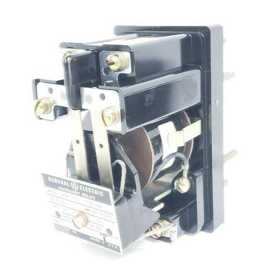 Used GENERAL ELECTRIC 12-HGA11A52 AUXILIARY RELAY, TYPE HGA, 125V, 12HGA11A52