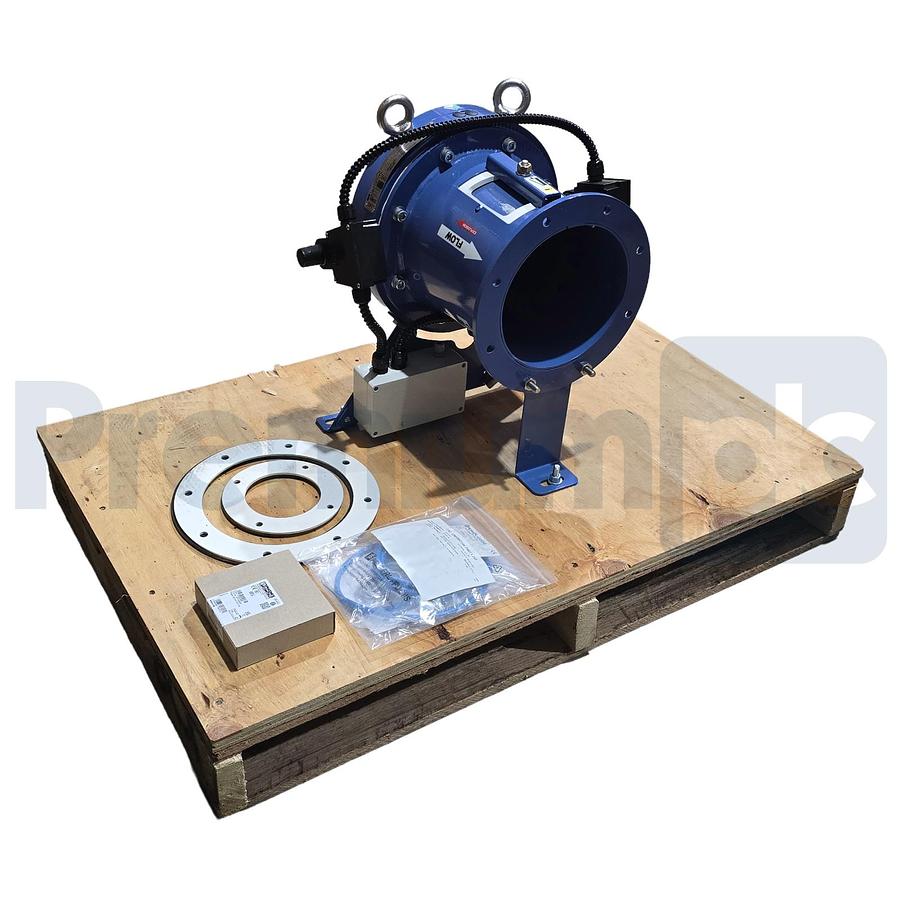 FIKE E30-056-0200-CS DFI DUAL-FLAP EXPLOSION ISOLATION VALVE DN200 8" DIN24154