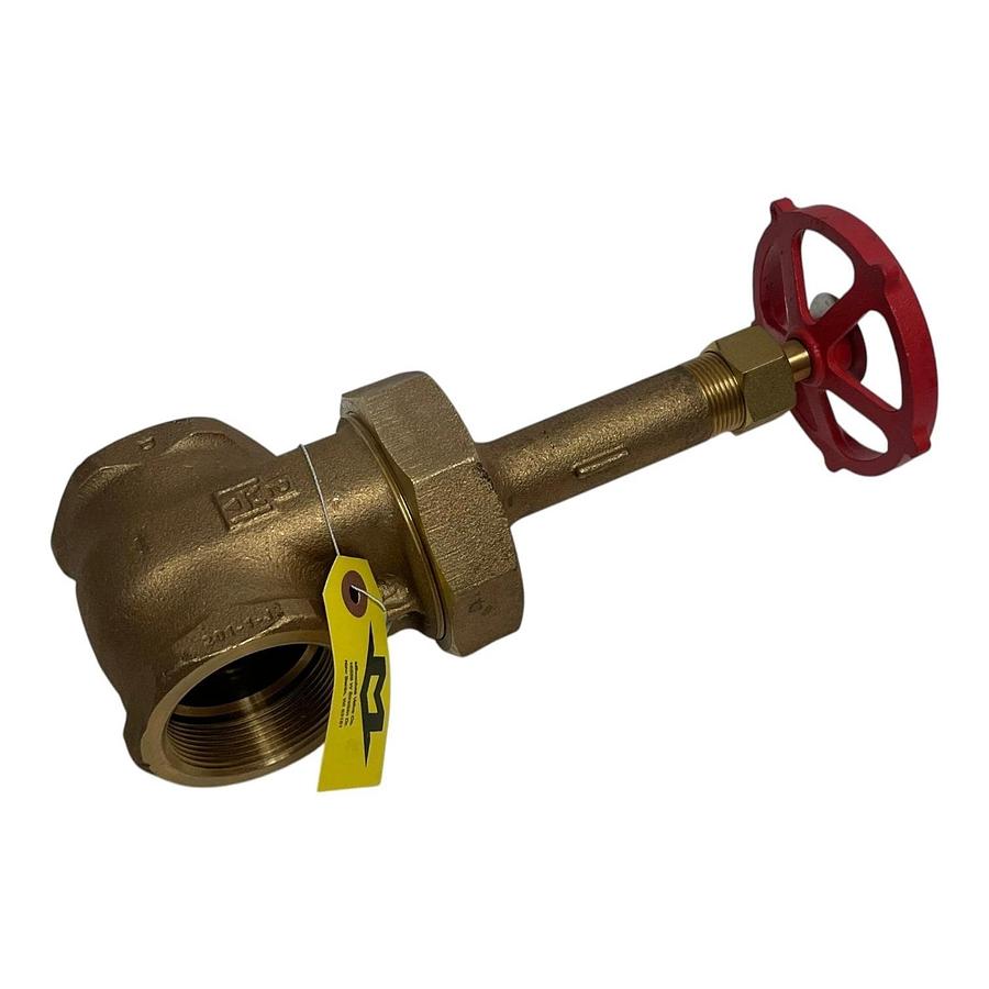 Lot of 2 New Milwaukee Valve 1151 2 Inch Bronze Gate Valves 150 SWP 300 WOG