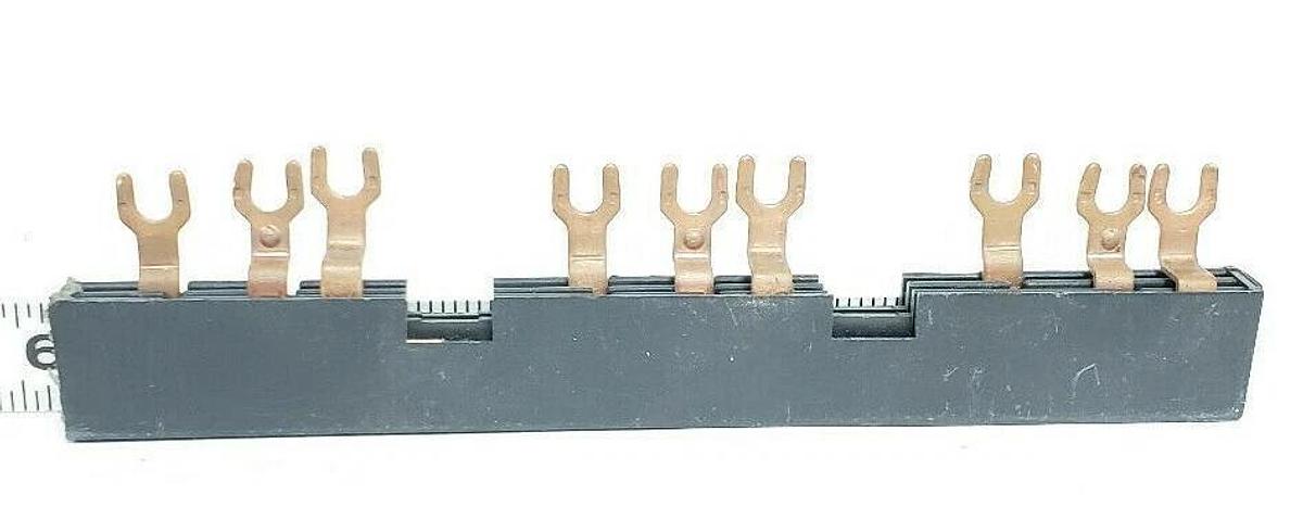 Used LOT OF KLOCKNER MOELLER B3.1/5-PKZM1 3-PHASE LINK BUS BARS B315PKZM1