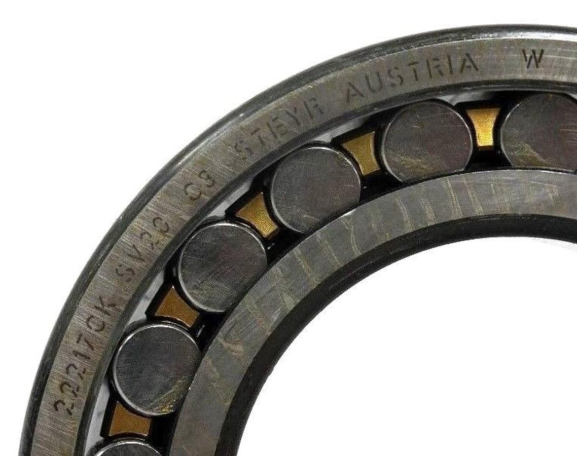 Used NEW STEYR 22217CK SV20 C3 SPHERICAL ROLLER BEARING 22217CKSV20C3