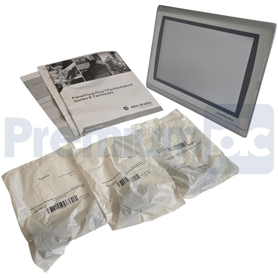 Used ALLEN BRADLEY 2711P-T12W22D9P /A PanelView PLUS 7 GRAPHIC TERMINAL 12" XLNT