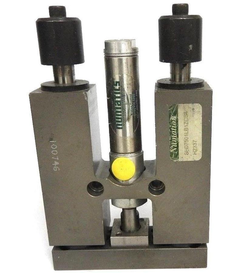 Used LOT OF 2 NUMATICS SH07501LB1ZCS4 SH SER. LINEAR SLIDE W/ 0750D01-01A-73 CYLINDER