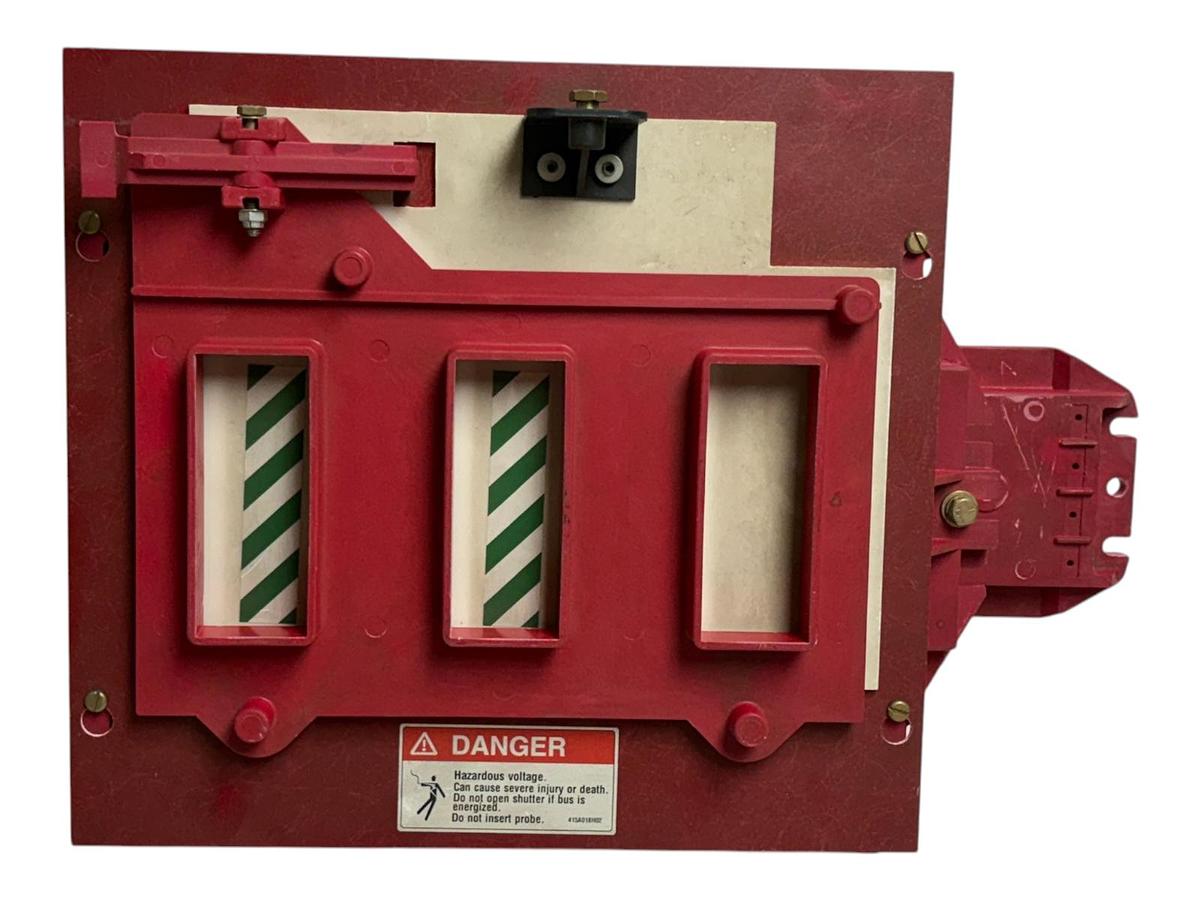 Used Eaton 2147A41G11 Ampgard 400A Isolating Switch Line Stab Shutter Assembly SJA