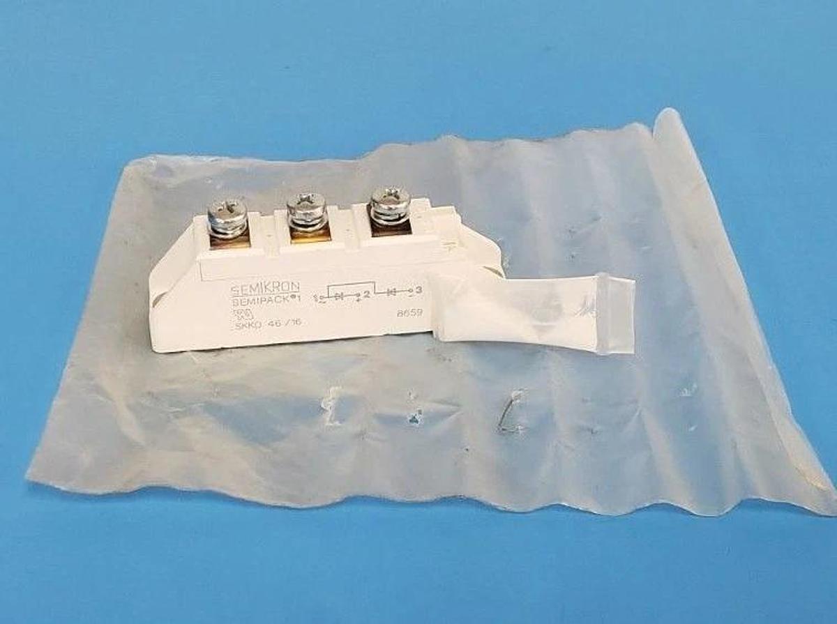 NEW SEMIKRON SKKD46/16 SEMIPACK 1 RECTIFIER MODULE 1.6KV 47A