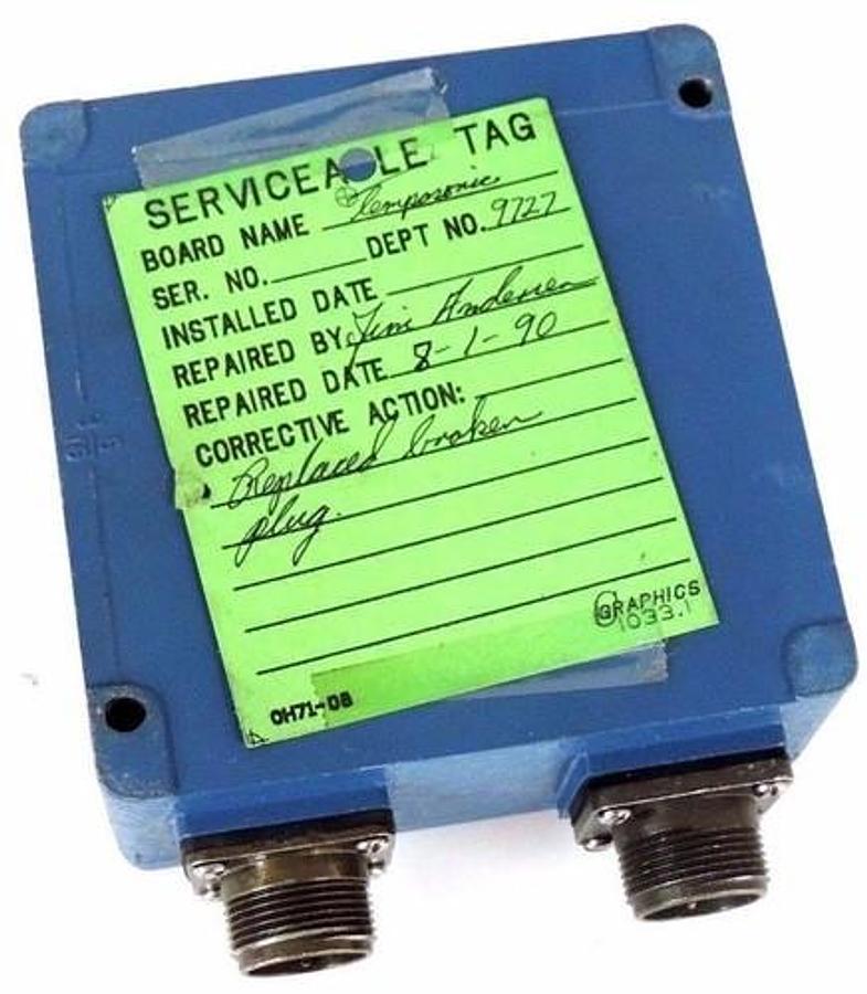 Used MTS TEMPOSONICS 0110330503202000 ANALOG OUTPUT MODULE 33" STROKE 23573-03-001P
