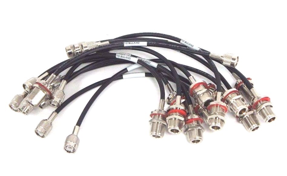 Used LOT OF 13 NEW PC POWER COOLING PC03-00306-08 CABLE TXNET TO BULKHD 03-00306-08