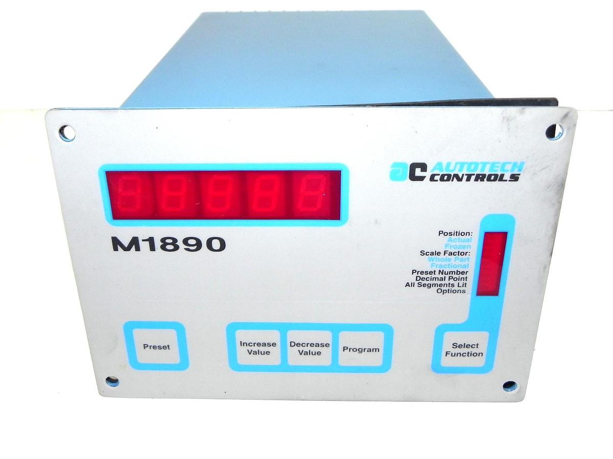 Used NEW AUTOTECH CONTROLS SAC-M1890-R1PD0 TRANSDUCER M1890 SERIAL NO. 063519224