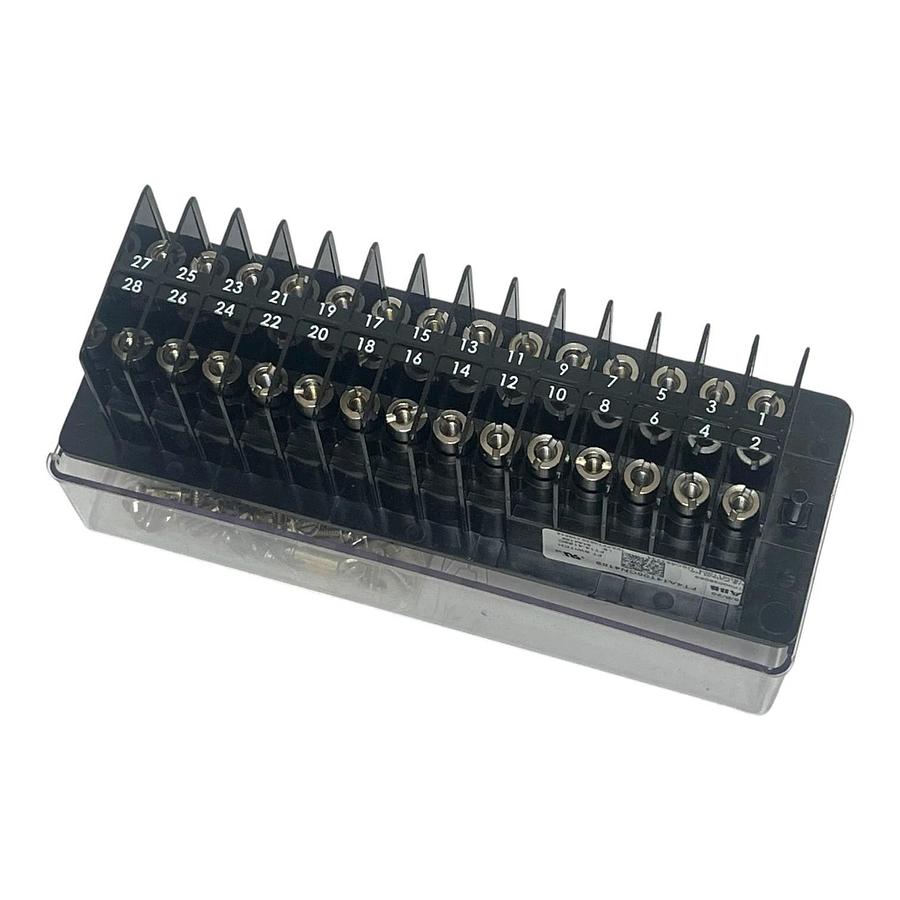 ABB FT4A14T00CN4189 FT-14 Flexitest Switch 14 Pole Clear Cover Screw Terminals