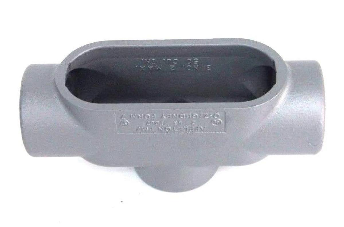 NIB APPLETON TB67 GRAYLOY FM7 CONDUIT BODY TYPE TB, 2"