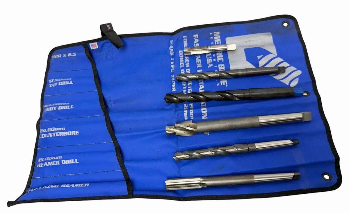 NEW METRIC BLUE FASTENER INSTALLATION SET 20MM SHANK TYPE: TAPER