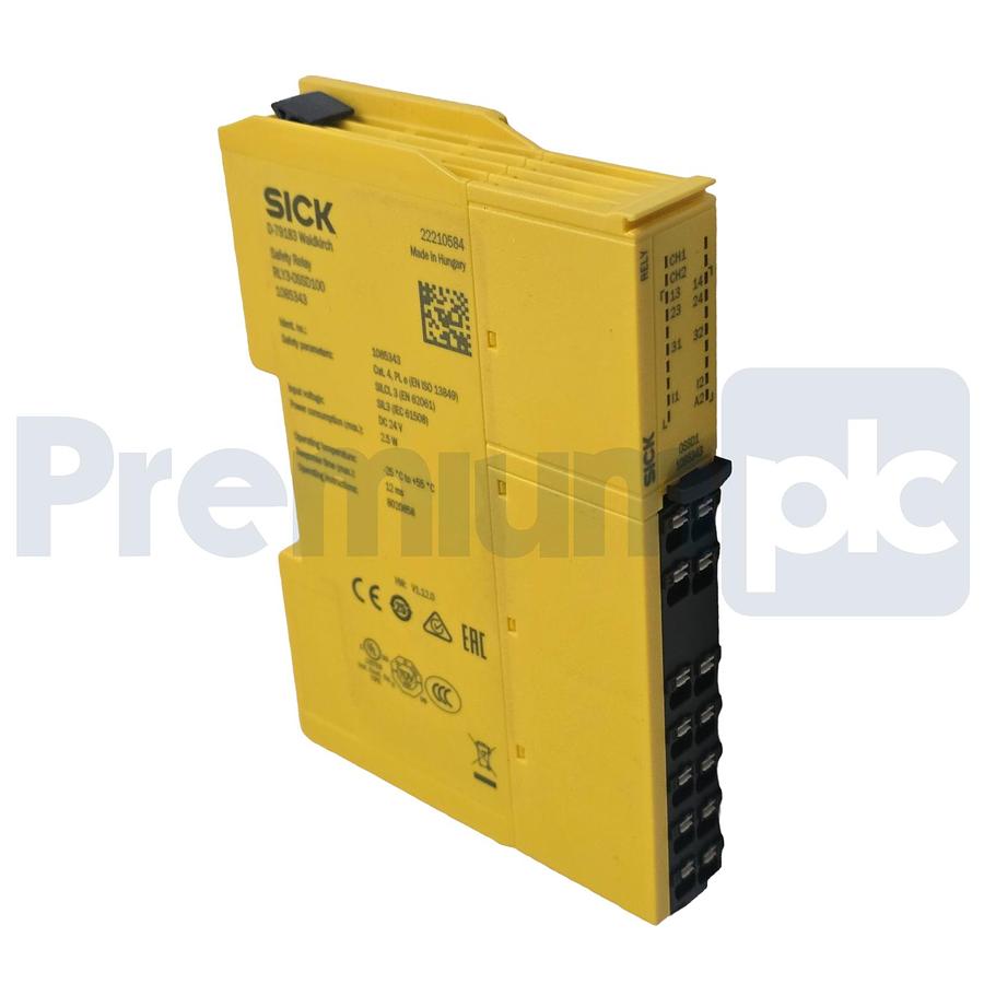 Used SICK RLY3-OSSD100 Safety Relay 1085343 ReLy OSSD Output Expansion Module 24VDC