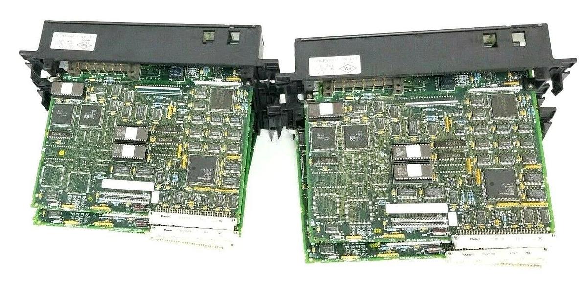 Used LOT OF 6 GE FANUC IC697BEM731L GENIUS BUS MODULES 44A729723-G01, IC697BEM731