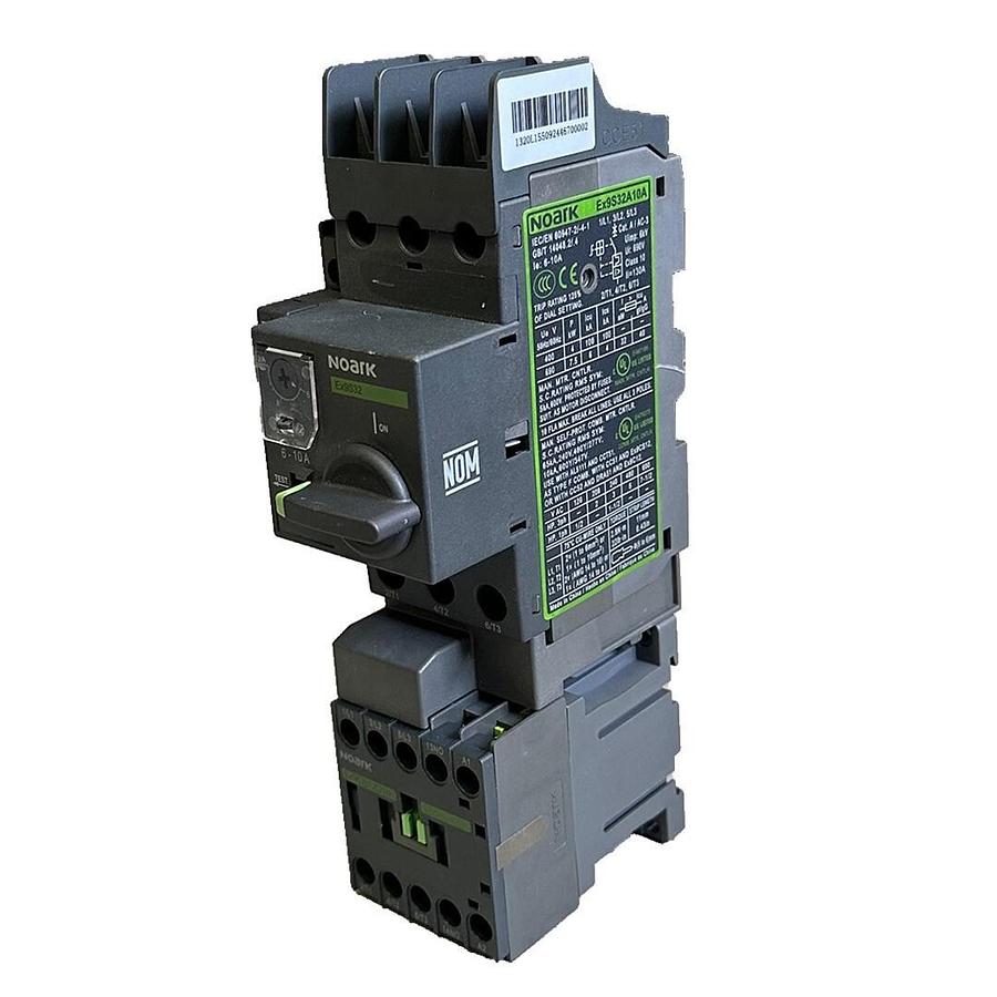 Used NOARK EX9S32A10A MANUAL MOTOR STARTER (UP TO 32A @ 600VAC) Ex9CS12 Ex9S32 AL5111