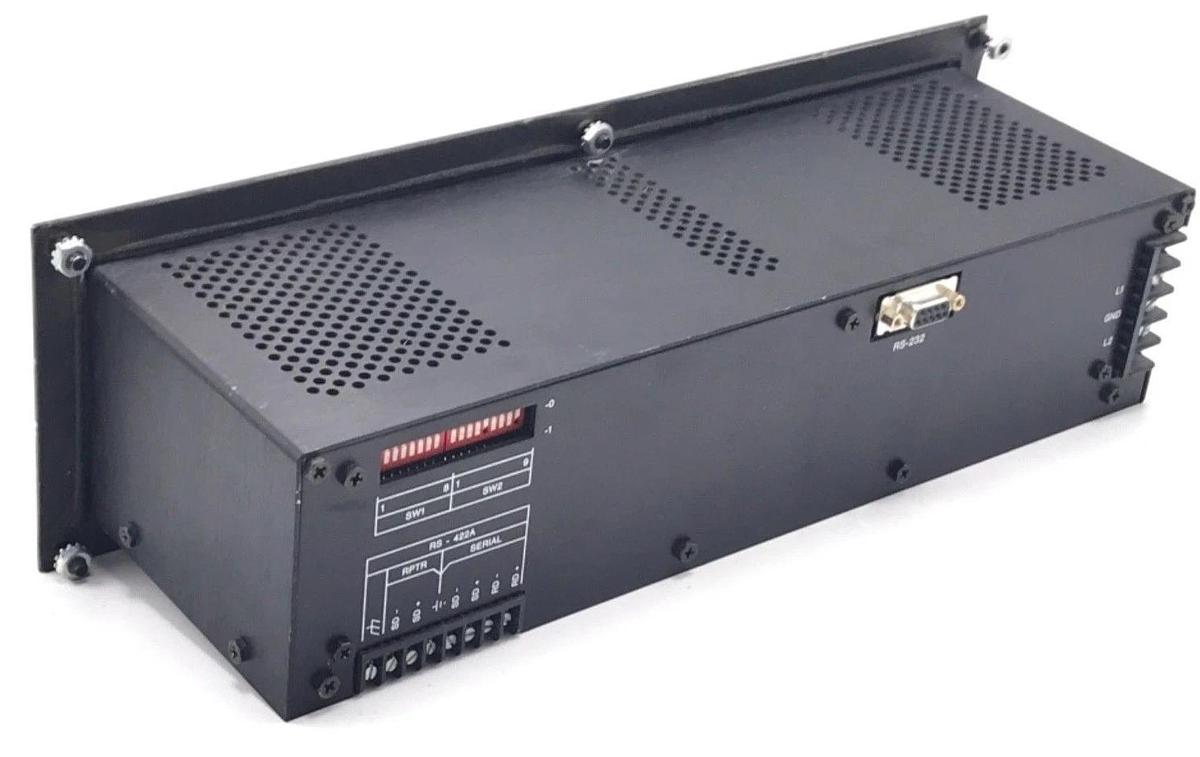 Used UTICOR 76538 PROGRAMMABLE MESSAGE DISPLAY PMD200S REV B, .2/.10AMP, 115/230VAC