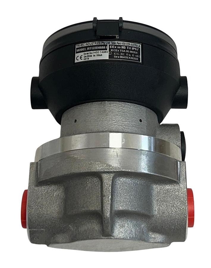 Used TRIMEC MG015A441-222R3 / MG015A441222R3 RT FLOW RATE TOTALISER RT12 28VDC NSMP
