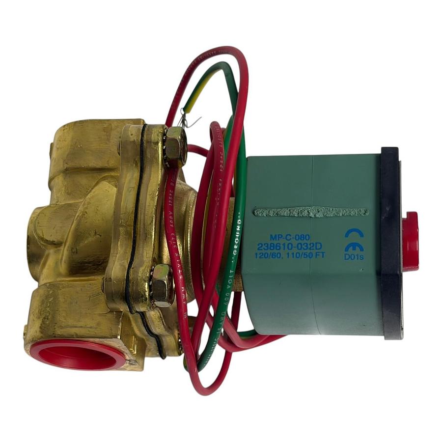 Used Waukesha Genuine Parts 209255T ASCO 8210G35 2-Way Solenoid Valve 3/4" 120V