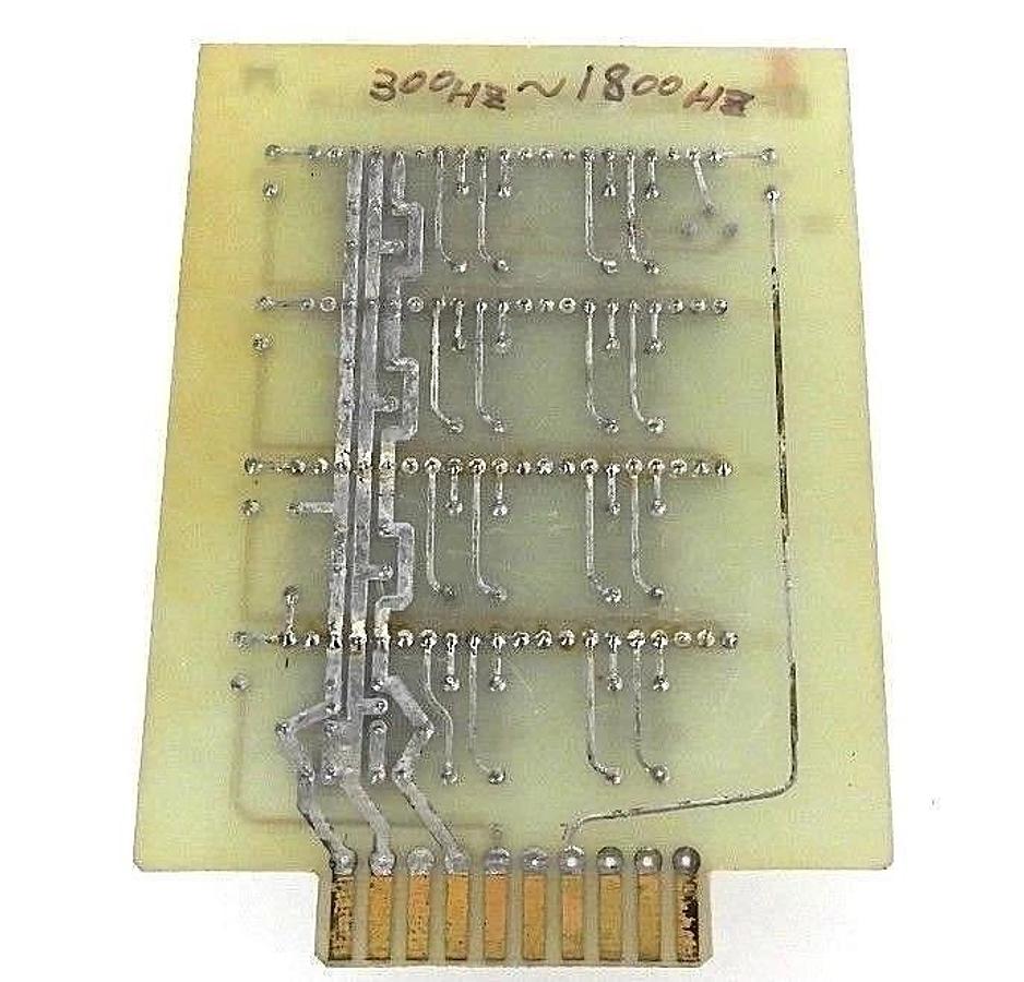 Used KOYO AUTO-MECH CO LTD. BPF 129110 BOARD W/ NF CORP SR-4BL2 FILTER RESISTOR