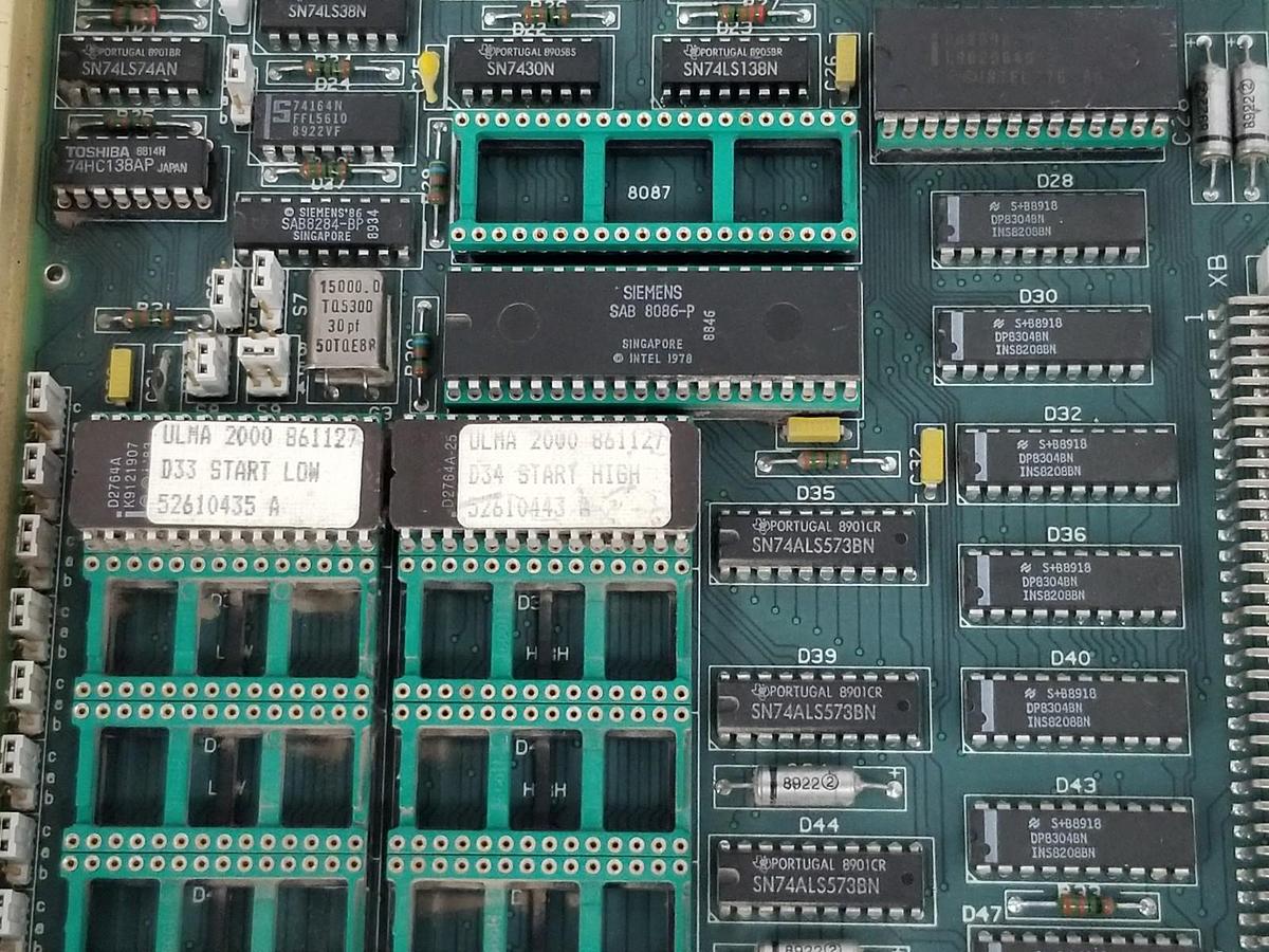 Used ABB DRIVES CPU86-NDP PROCESSOR BOARD 57287586 CPU86-U 52614759 5760785-8G