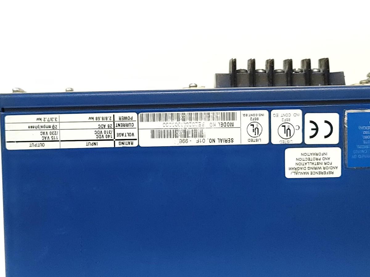 Used KOLLMORGEN SE20200-000000 SERVOSTAR SERVO DRIVE SE20200000000