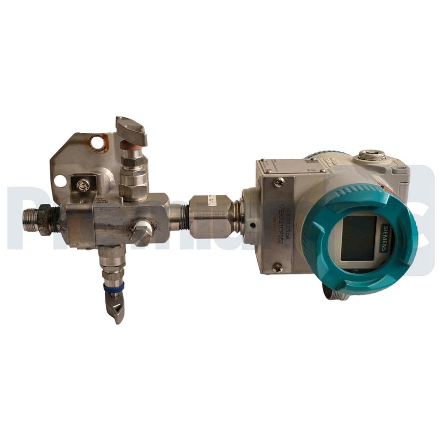 Used Siemens 7MF4033-1AA10-1AC7-Z SITRANS P DS III Pressure Transmitter + 7MF9011-4FA