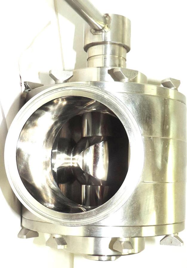 NEW ALPHA LAVAL AH10-GC-E-T316-HNDL, 4" 316 STAINLESS STEEL REGULATING VALVE