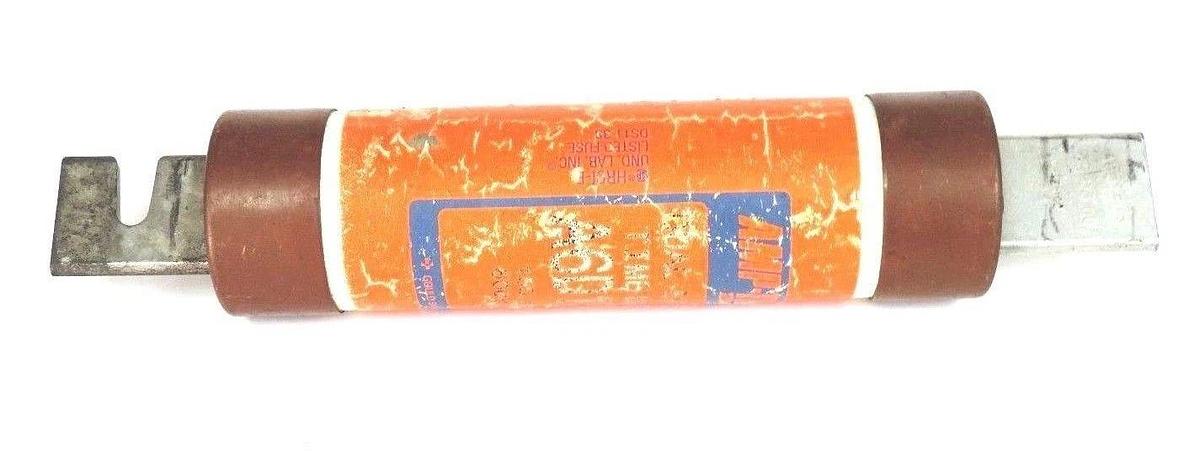 Used GOULD SHAWMUT A6D150R AMP-TRAP 2000 DUAL ELEMENT TIME DELAY FUSE 150AMP 600VAC
