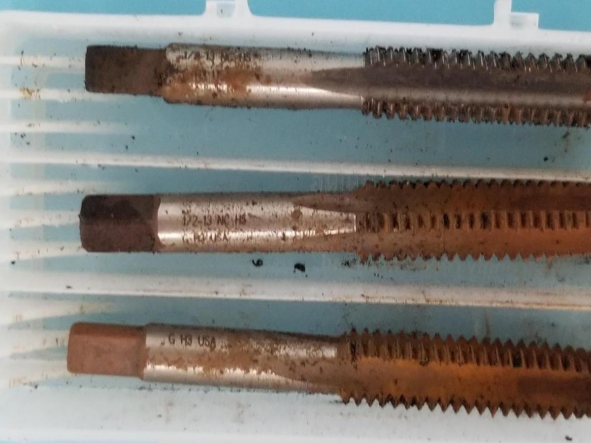 NEW KIMBALL MIDWEST 82771 TAP SET 1/2-13 H3 4FL SET