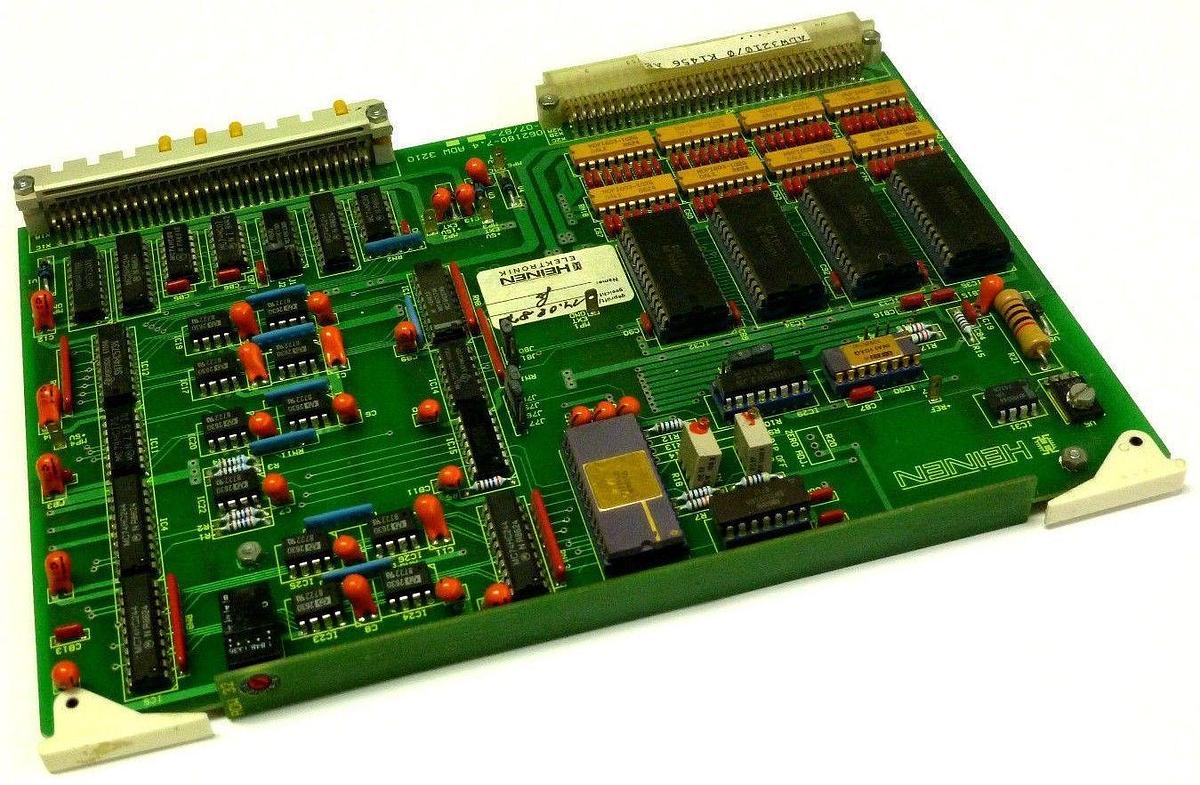 Used HEINEN ELECTRONIK ADW3210/0 K1456 AE CONTROL BOARD 062180-7.4 ADW 3210