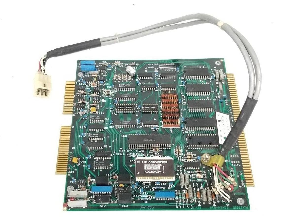 Used HI-SPEED P2-64-010 REV. B WEIGHT FEEDBACK MODULE BOARD P264010