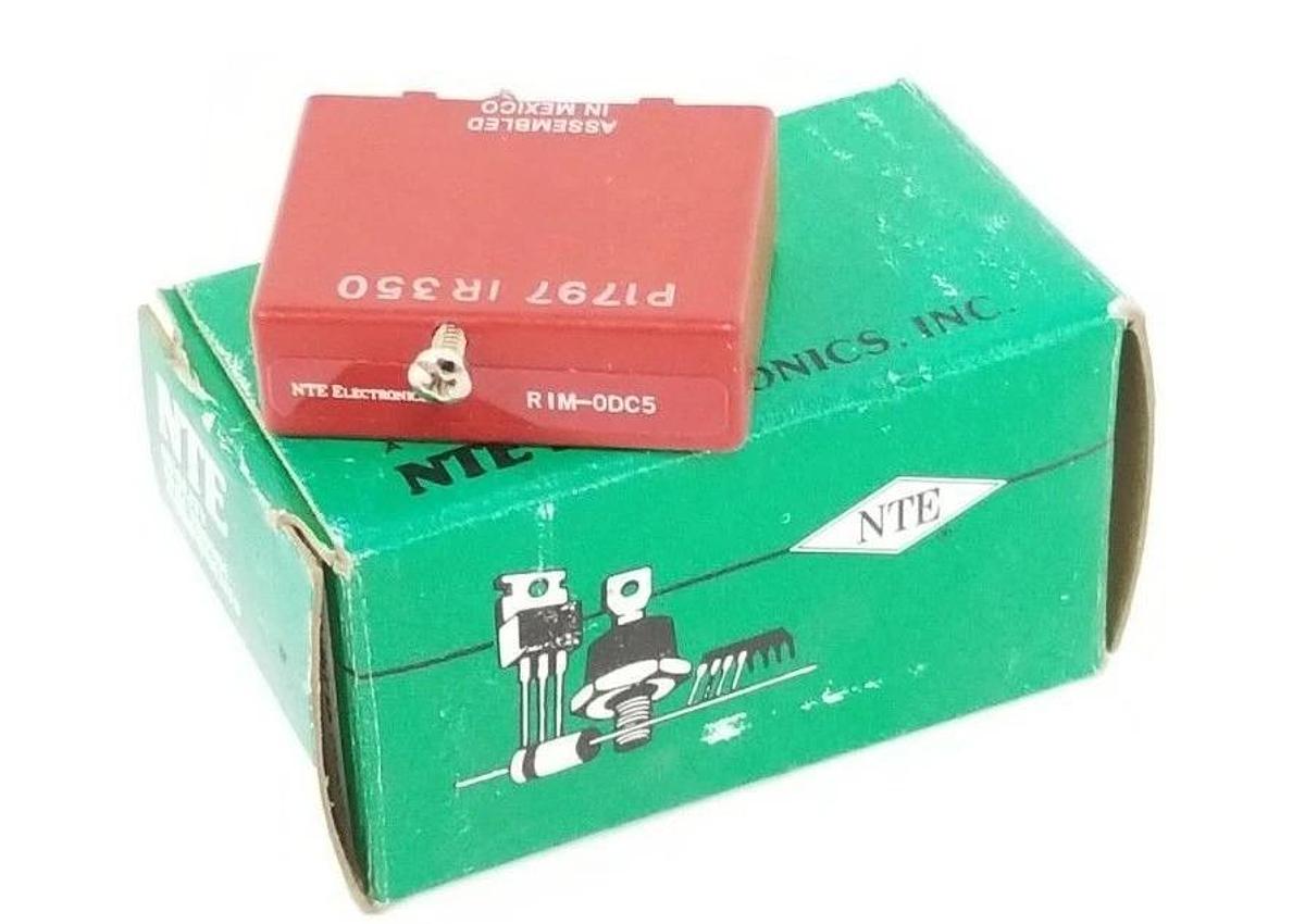 Used NIB NTE ELECTRONICS RIM-OAC5 AC OUTPUT MODULE 3.0-8VDC 3.5A 120VAC RIMOAC5