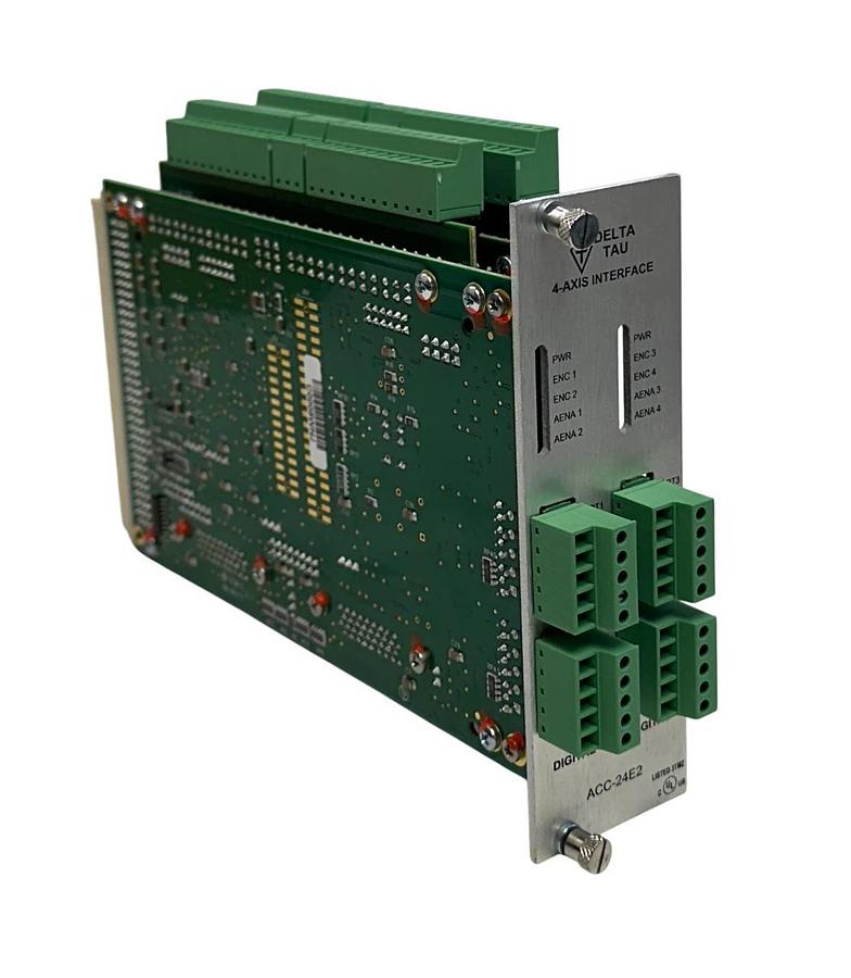 Used DELTA TAU ACC-24E2 / 603397-108 DIGITAL 4-AXIS INTERFACE MODULE ACC24E2 USNP