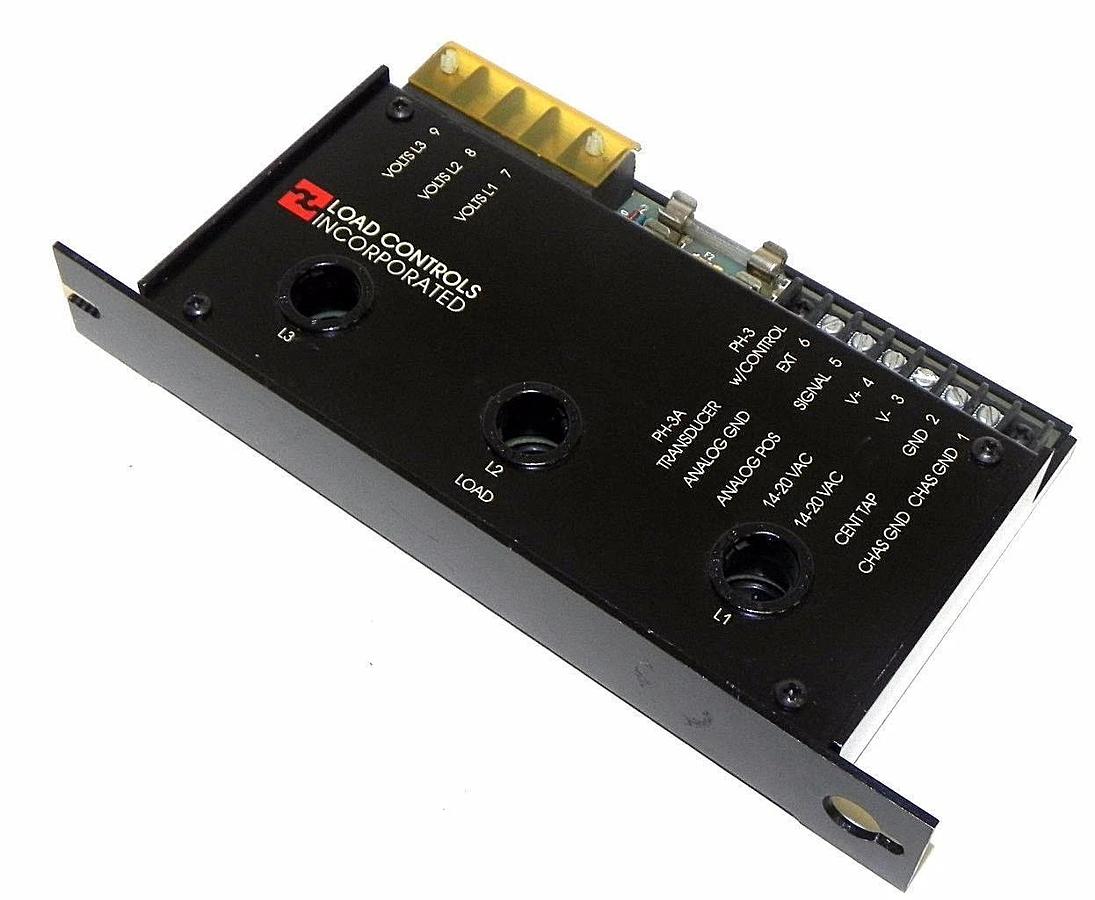 Used LOAD CONTROLS INC PH-3A POWER TRANSDUCER PH3A