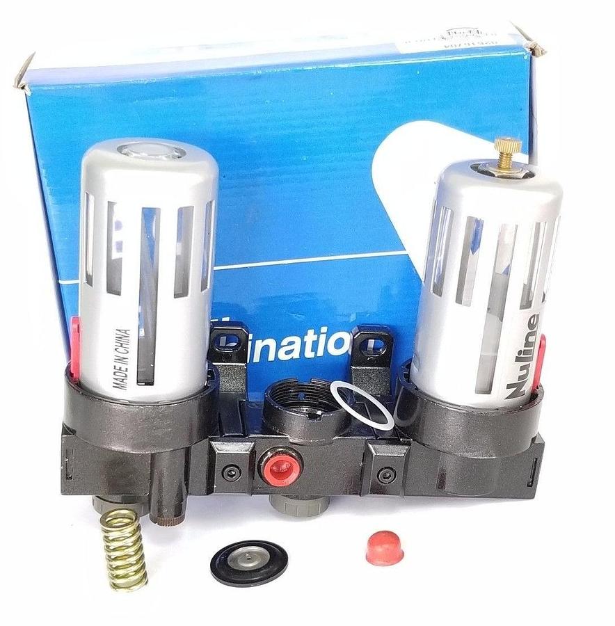 Used NEW NULINE BC-3000 BC SERIES F.R.L. COMBINATION FILTER / REGULATOR / LUBRICATOR