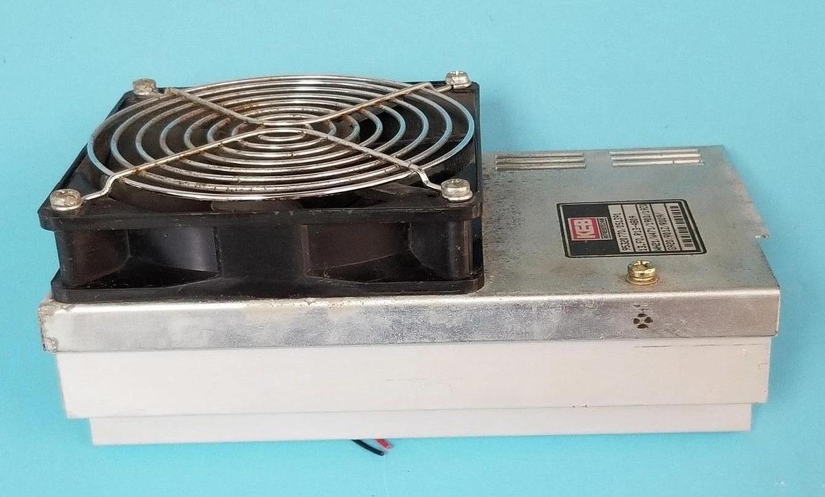 Used KEB COMBIVERT 95320770/051391 HEAT SINK W/ FAN FOR 13.F0.R13-4B09 DRIVE
