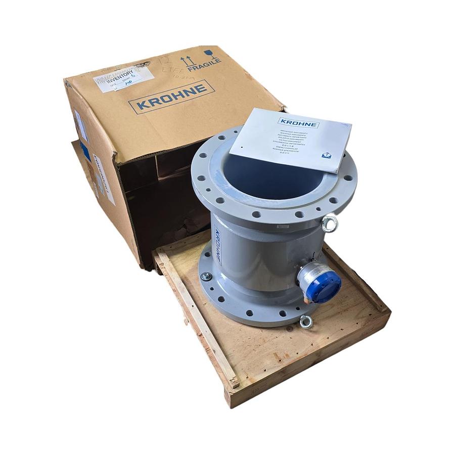 KROHNE DN300 mm / 12" inch ELECTROMAGNETIC FLOW METER OPTIFLUX 4000-DIV2 NSMP
