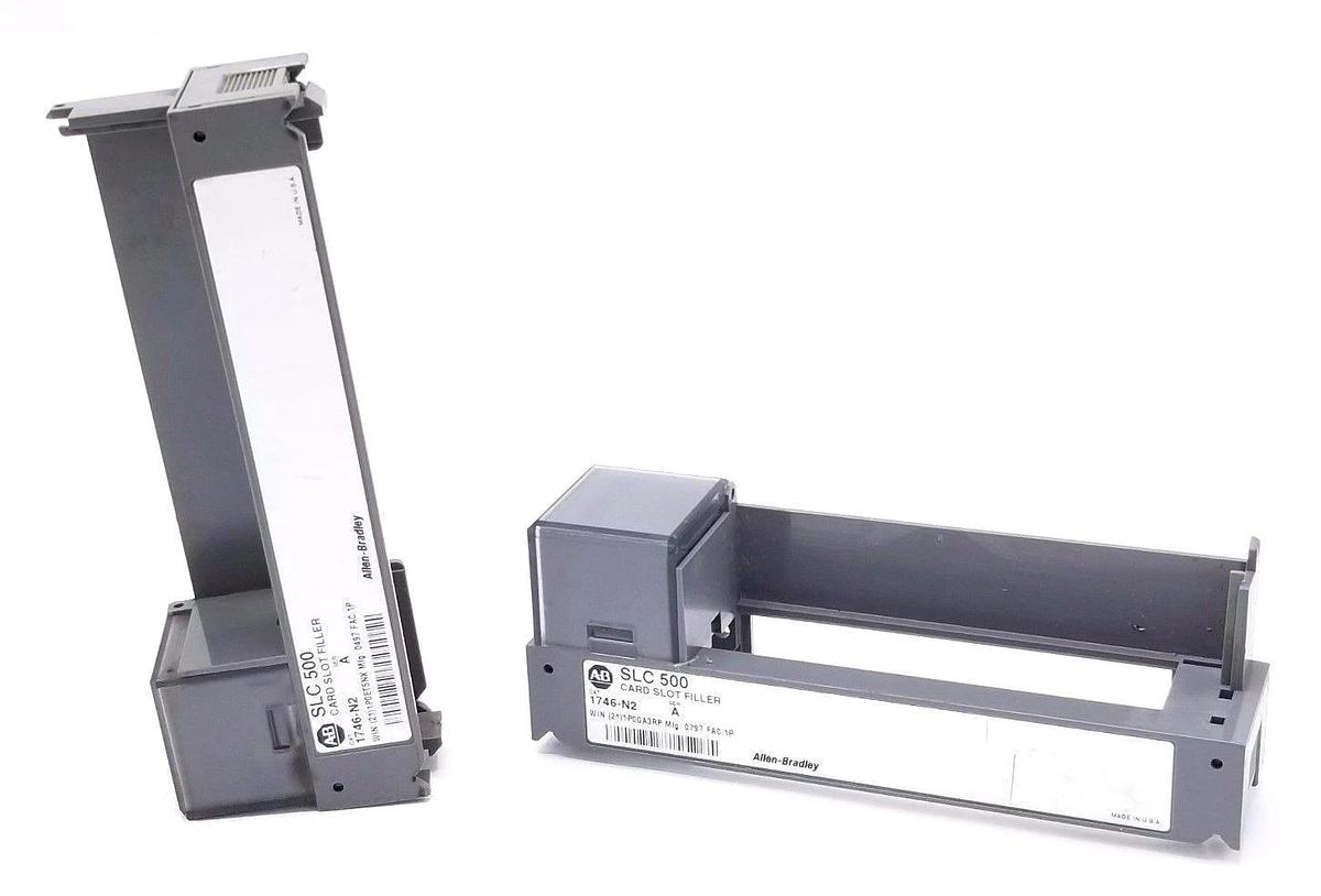 Used ALLEN BRADLEY 1746-N2 CARD SLOT FILLER 1746N2, SER. A