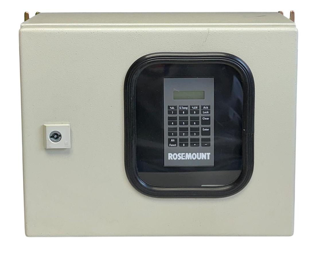 Used ROSEMOUNT 1U05600G01 WORLD CLASS 3000 OXYGEN ANALYZER SYSTEM 115V 5A 600VA NSNP