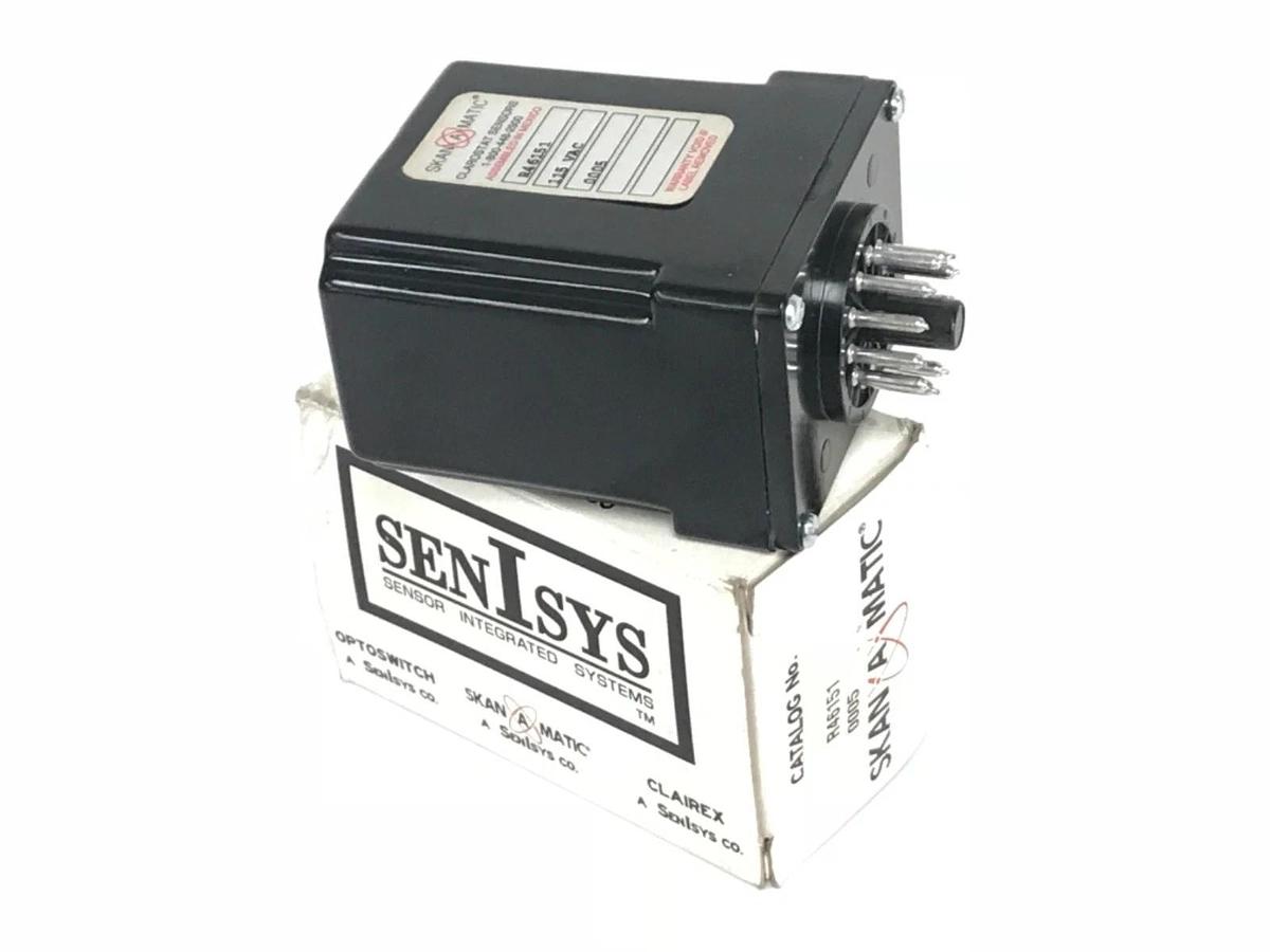 NEW SKAN-A-MATIC R46151 PHOTOELECTRIC RELAY 115VAC