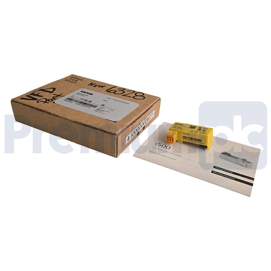 Used Lenze I5MASAV000000S i550 Safety Module STO (Safe Torque Off) 30V 13517473 NSMP