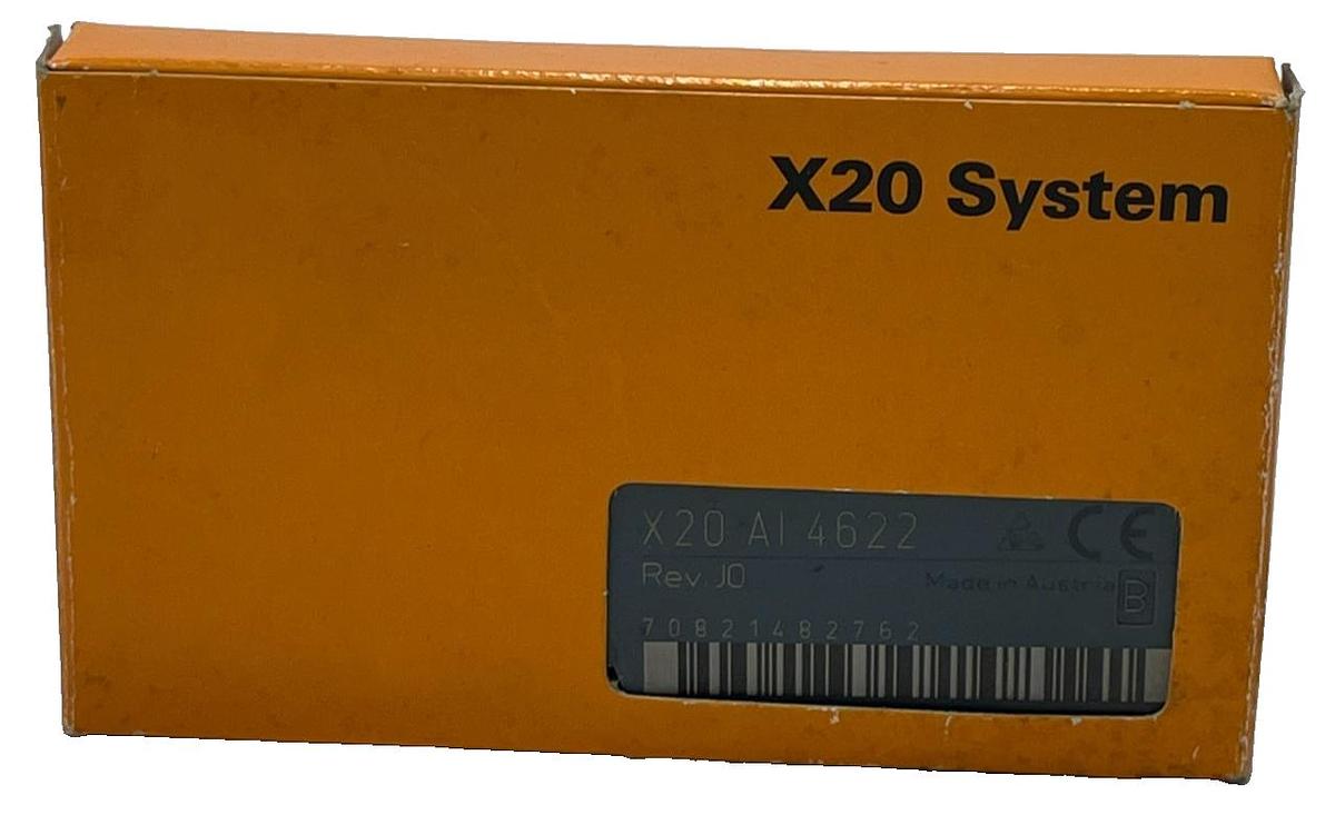 Used B&R X20AI4622 Analog Input Module 4-Channel ±10V / 0-20mA X20 System PLC, NSMP